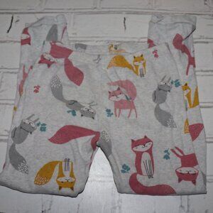 🦊🌙 Carter’s Woodland Animal Pajama Pants – Size 5T · Cozy Critters ·